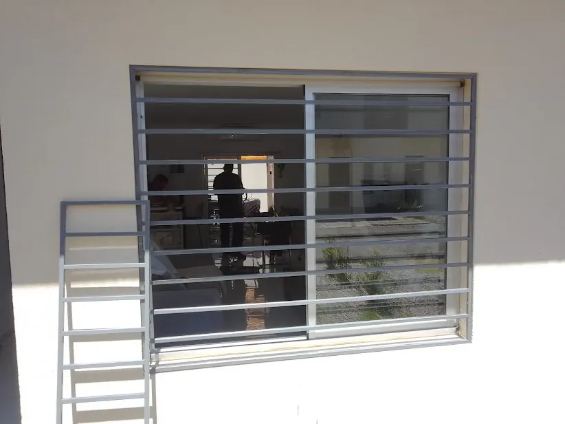 Reja de ventana terminada